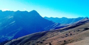 Val Maira view of mountains