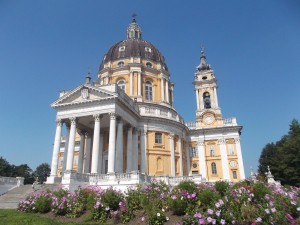 The church Superga in Turin