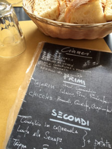 Piola Cianci menu