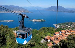 Lago Maggiore cable car is another one of the things to do in Lago Maggiore