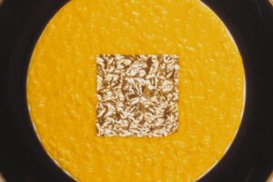 Saffron Risotto with Gold Leaf